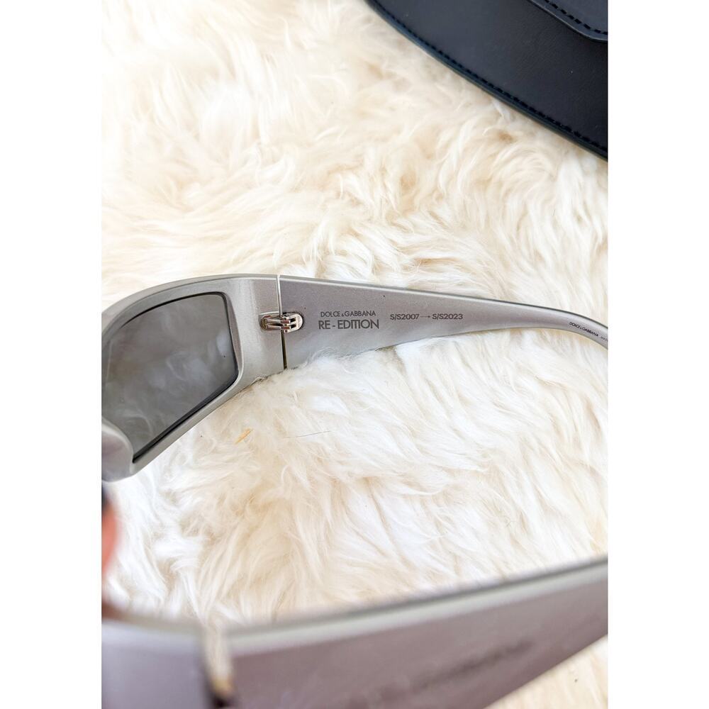NEW Dolce & Gabbana DG6188 Grey/Light Grey Mirrored (3415/6G) Unisex Sunglasses - Picture 12 of 16